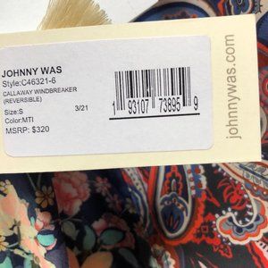 Johnny Was Reversible Wind Breaker